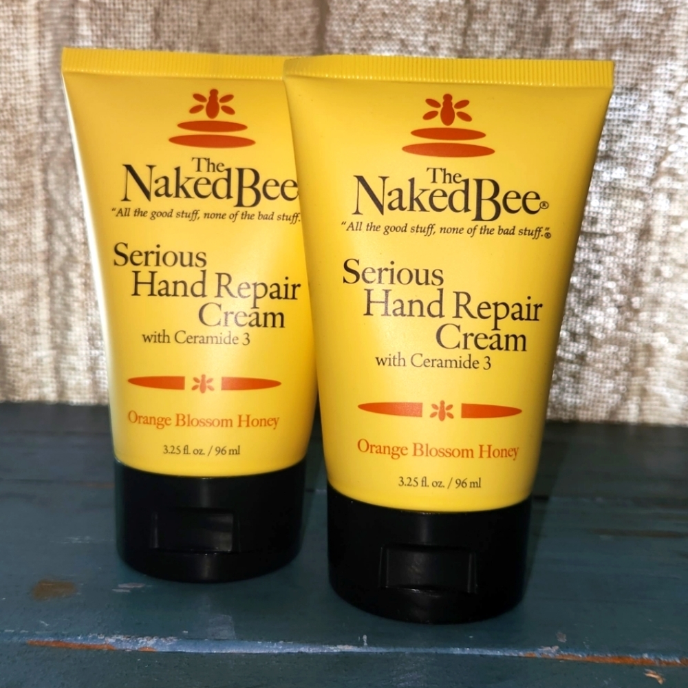 The Naked Bee 3.25 fl. oz. Serious Hand Repair Cream (2 containers)